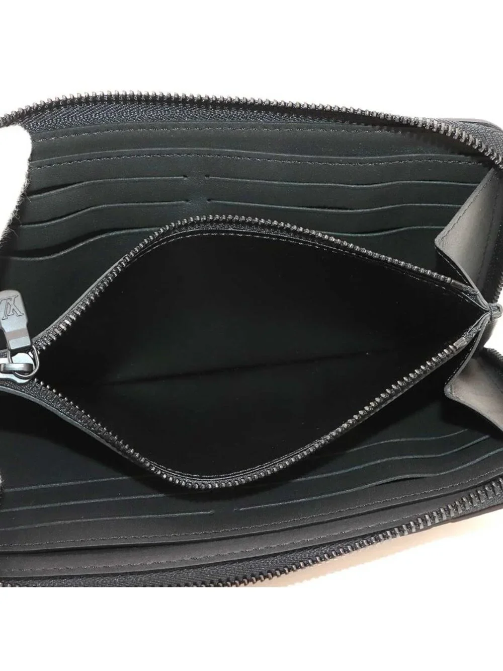 Louis Vuitton Monogram Shadow Zippy Wallet Horizontal